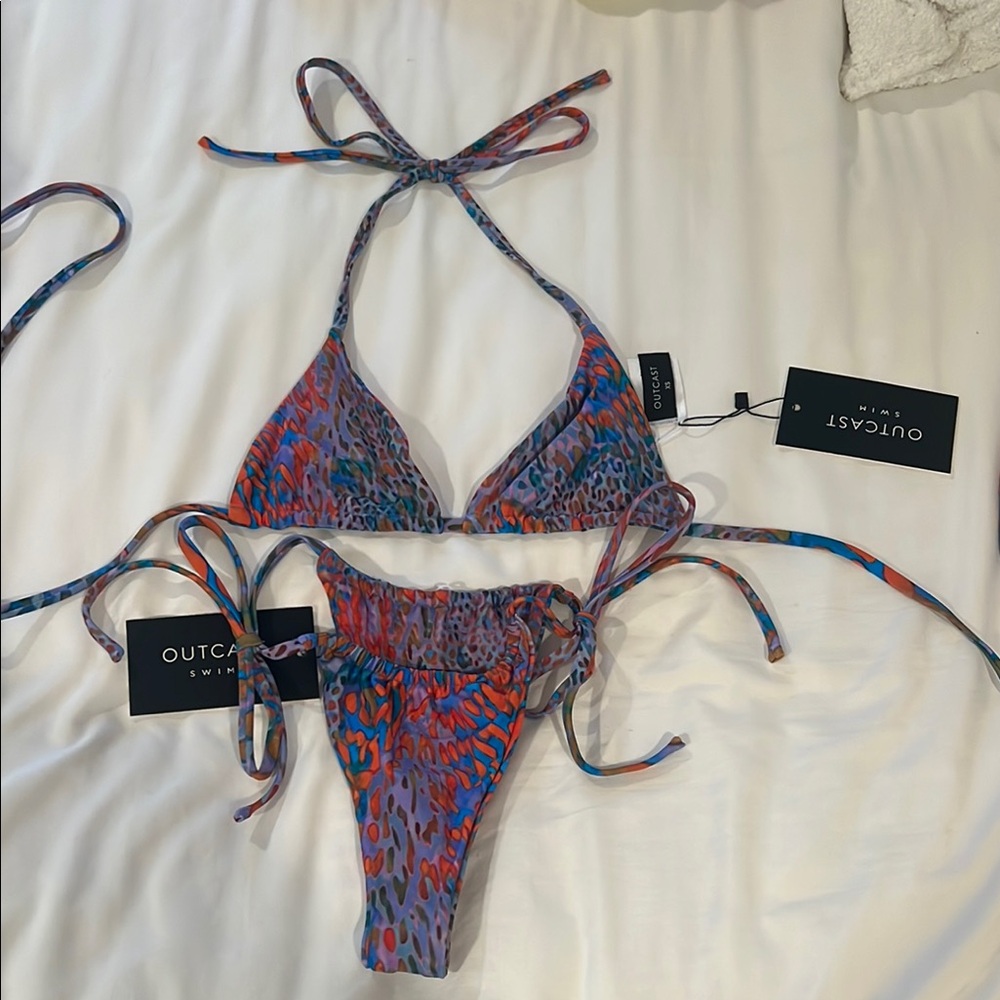 Outcast Swim Multicolor Bikini Set